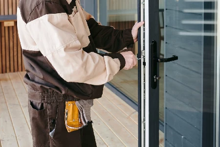 Cleaning And Polishing Glass Door Installation in Midway, FL